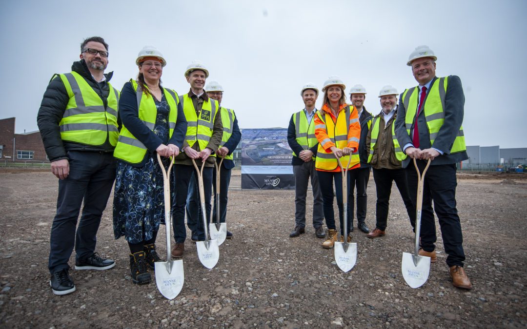 Manse Opus celebrate the Breaking Ground Ceremony of Prospero Ansty Park’s newest industrial scheme